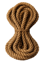 Cargar imagen en el visor de la galería, Rollo de Cuerda de Yute Natural 38 mm (1 1/2") – 100 kg