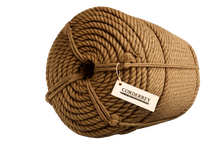Cargar imagen en el visor de la galería, Rollo de Cuerda de Yute Natural 13 mm (1/2") – 40 kg