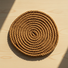 Cargar imagen en el visor de la galería, Rollo de Cuerda de Yute Natural 13 mm (1/2") – 40 kg