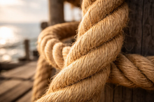 Cargar imagen en el visor de la galería, Rollo de Cuerda de Yute Natural 50 mm (2") – 100 kg