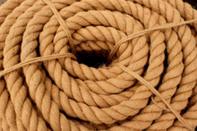 Cargar imagen en el visor de la galería, Rollo de Cuerda de Yute Natural 50 mm (2") – 100 kg