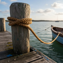 Cargar imagen en el visor de la galería, Rollo de Cuerda de Yute Natural 38 mm (1 1/2") – 100 kg