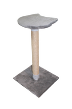 Load image into Gallery viewer, Rascador Tradicional para Gato de Henequén en Gris – Cálicat