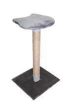 Load image into Gallery viewer, Rascador Tradicional para Gato de Henequén en Gris – Cálicat