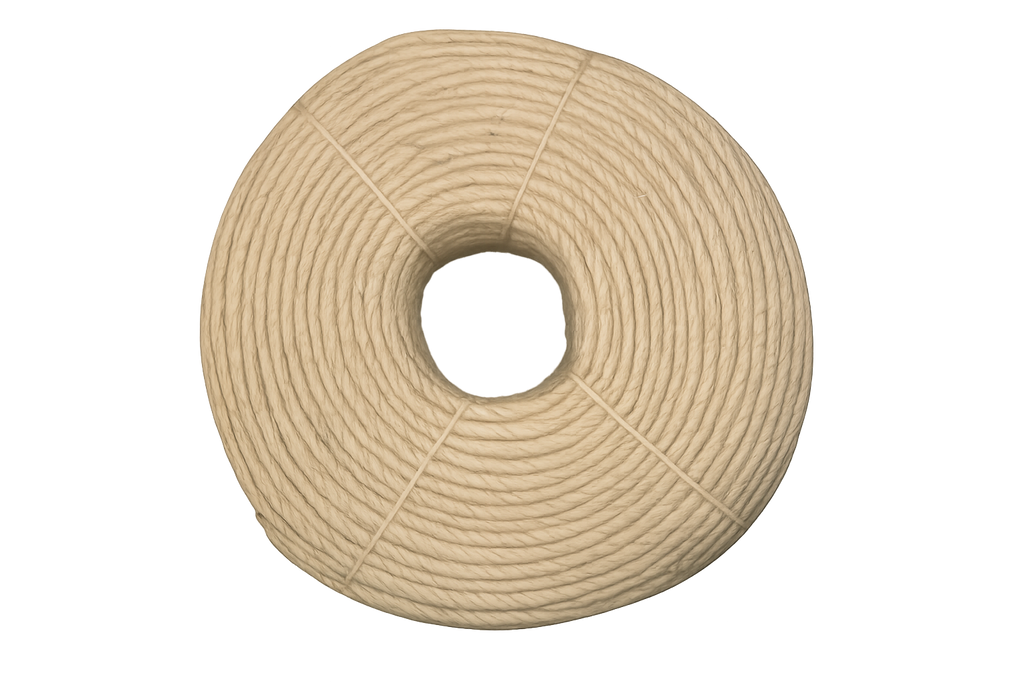 Rollo de Cuerda de Henequén / Ixtle / Sisal – Mecate Natural 10 mm (3/8")