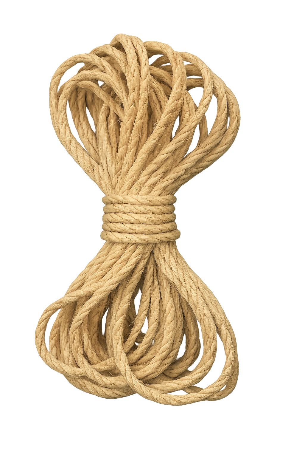 Rollo de Cuerda de Henequén / Ixtle / Sisal – Mecate Natural 10 mm (3/8")