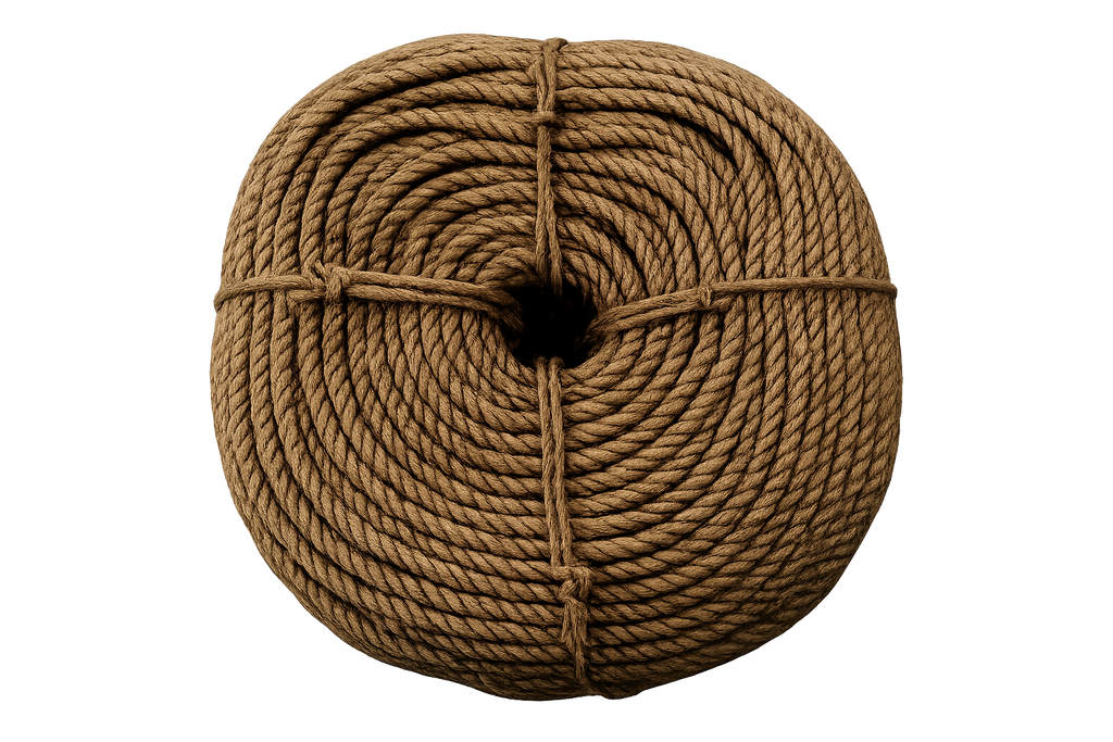 Rollo de Cuerda de Yute Natural 10 mm (3/8")