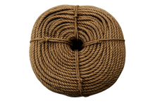 Cargar imagen en el visor de la galería, Rollo de Cuerda de Yute Natural 10 mm (3/8") – 25 kg
