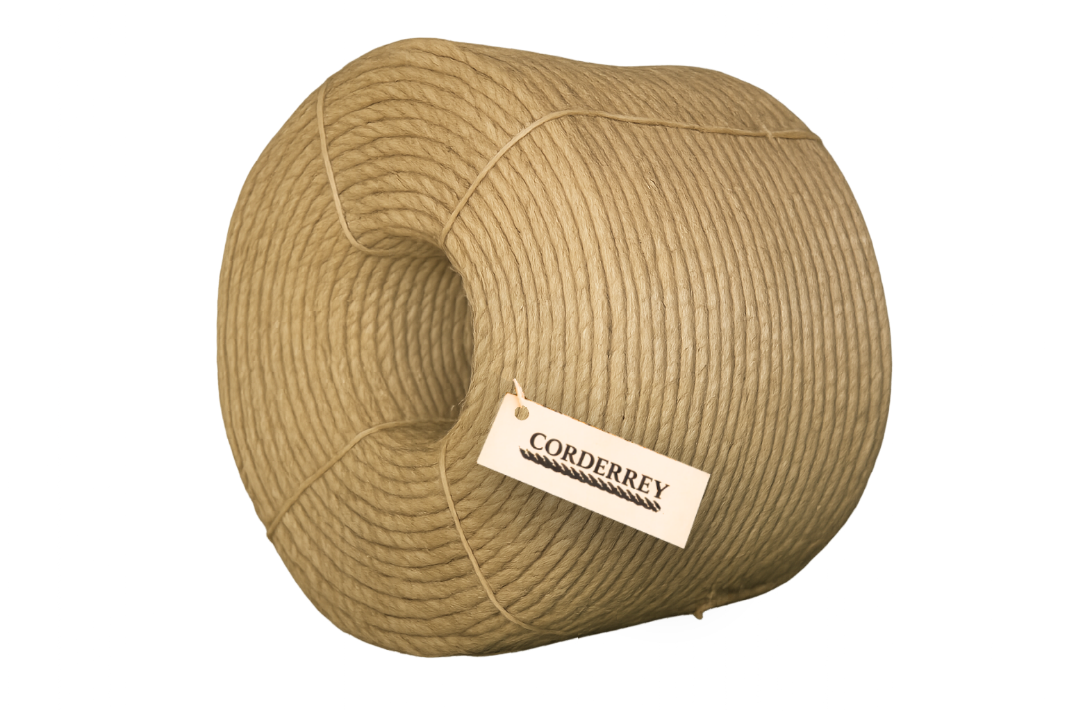 Rollo de Cuerda de Henequén / Ixtle / Sisal – Mecate Natural 10 mm (3/8") – 25 kg