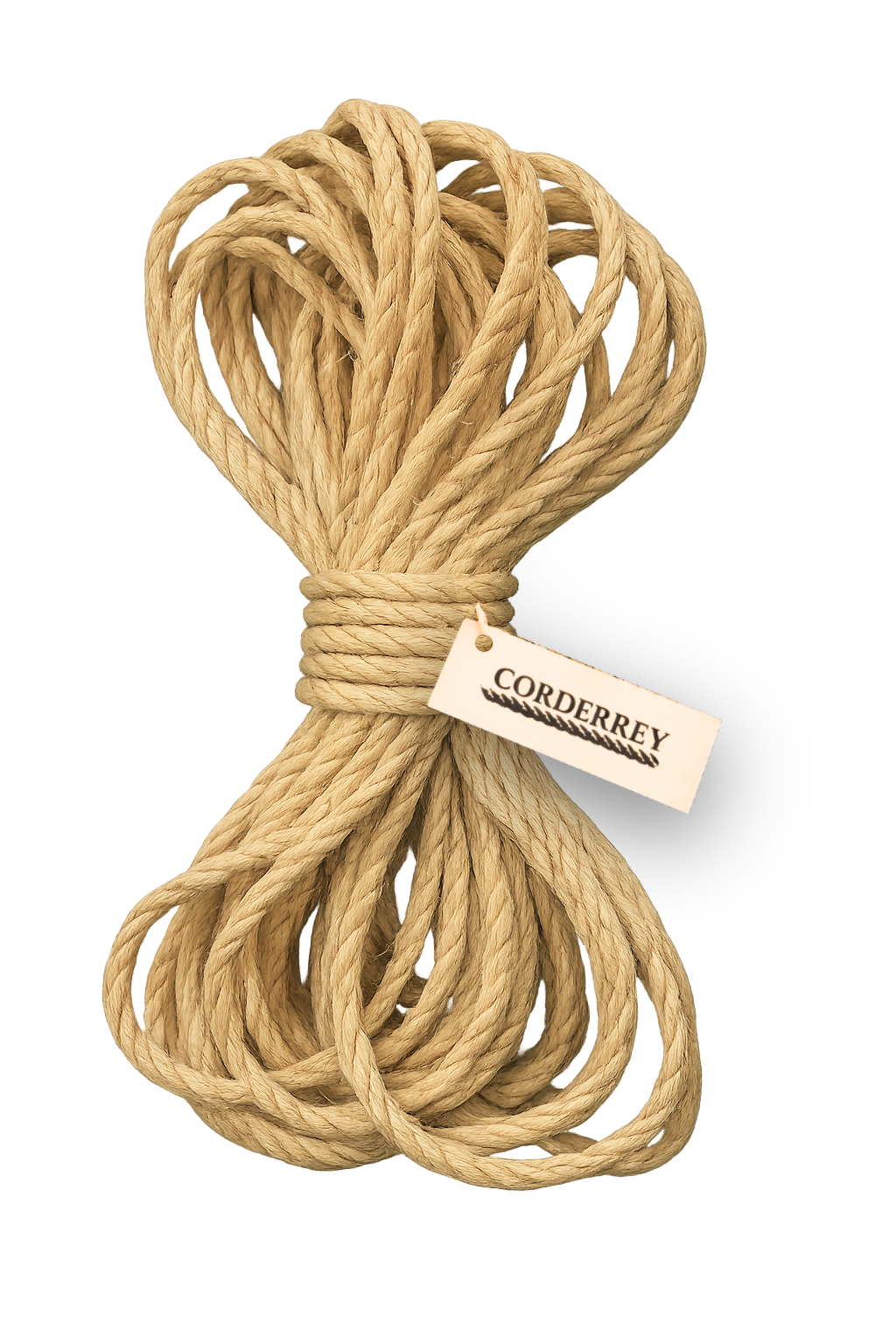 Rollo de Cuerda de Henequén / Ixtle / Sisal – Mecate Natural 10 mm (3/8") – 25 kg