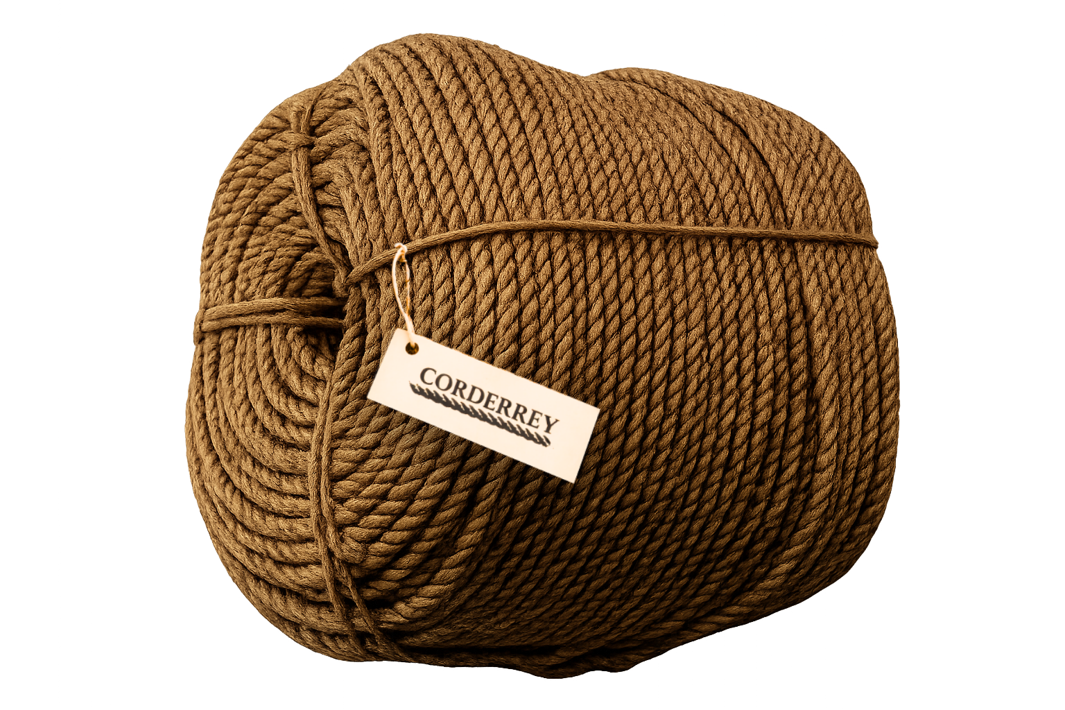 Rollo de Cuerda de Yute Natural 10 mm (3/8") – 25 kg