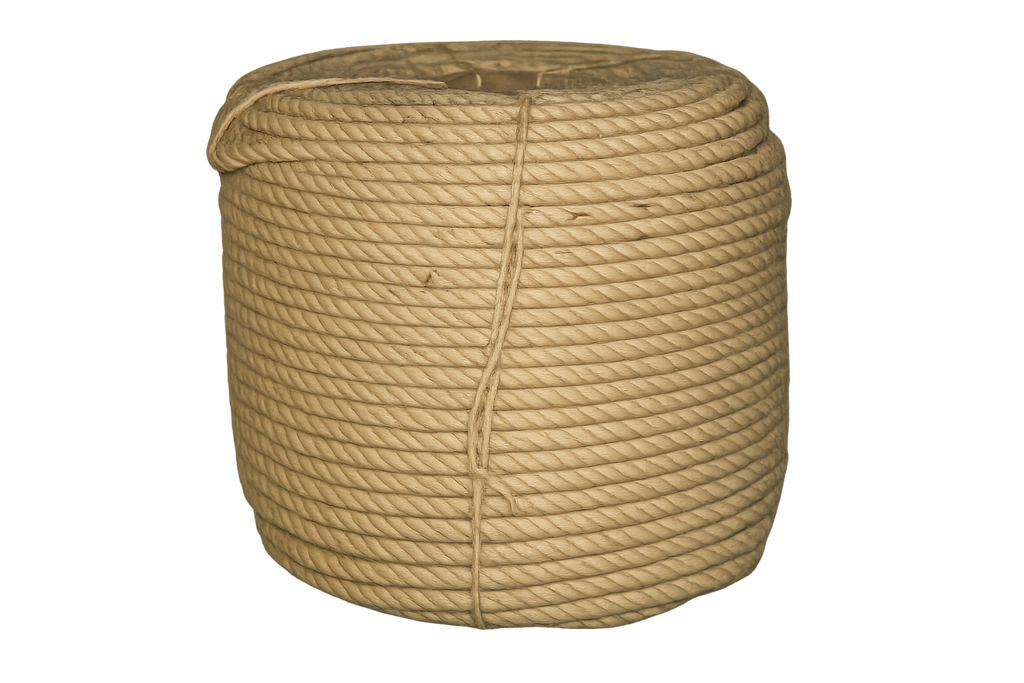 Roll of Henequen / Ixtle / Sisal Rope – Natural Twine 13 mm (1/2") – 40 kg 