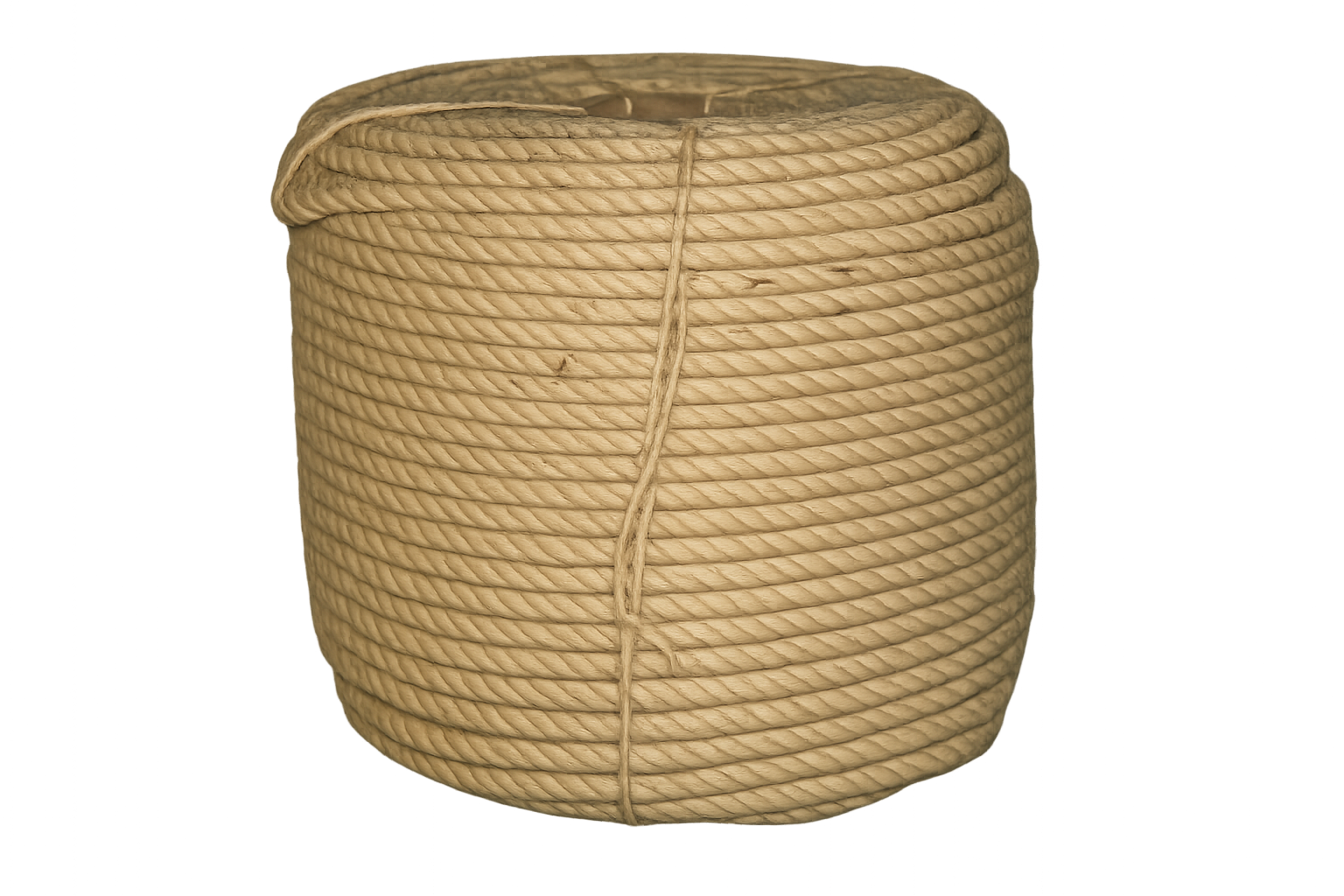 Rollo de Cuerda de Henequén / Ixtle / Sisal – Mecate Natural 13 mm (1/2") – 40 kg