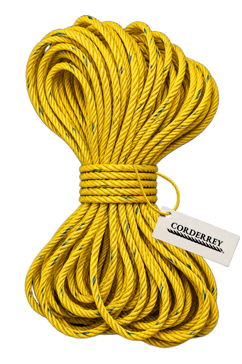 Cuerda de Polipropileno Reciclado Amarillo 10 mm (3/8")