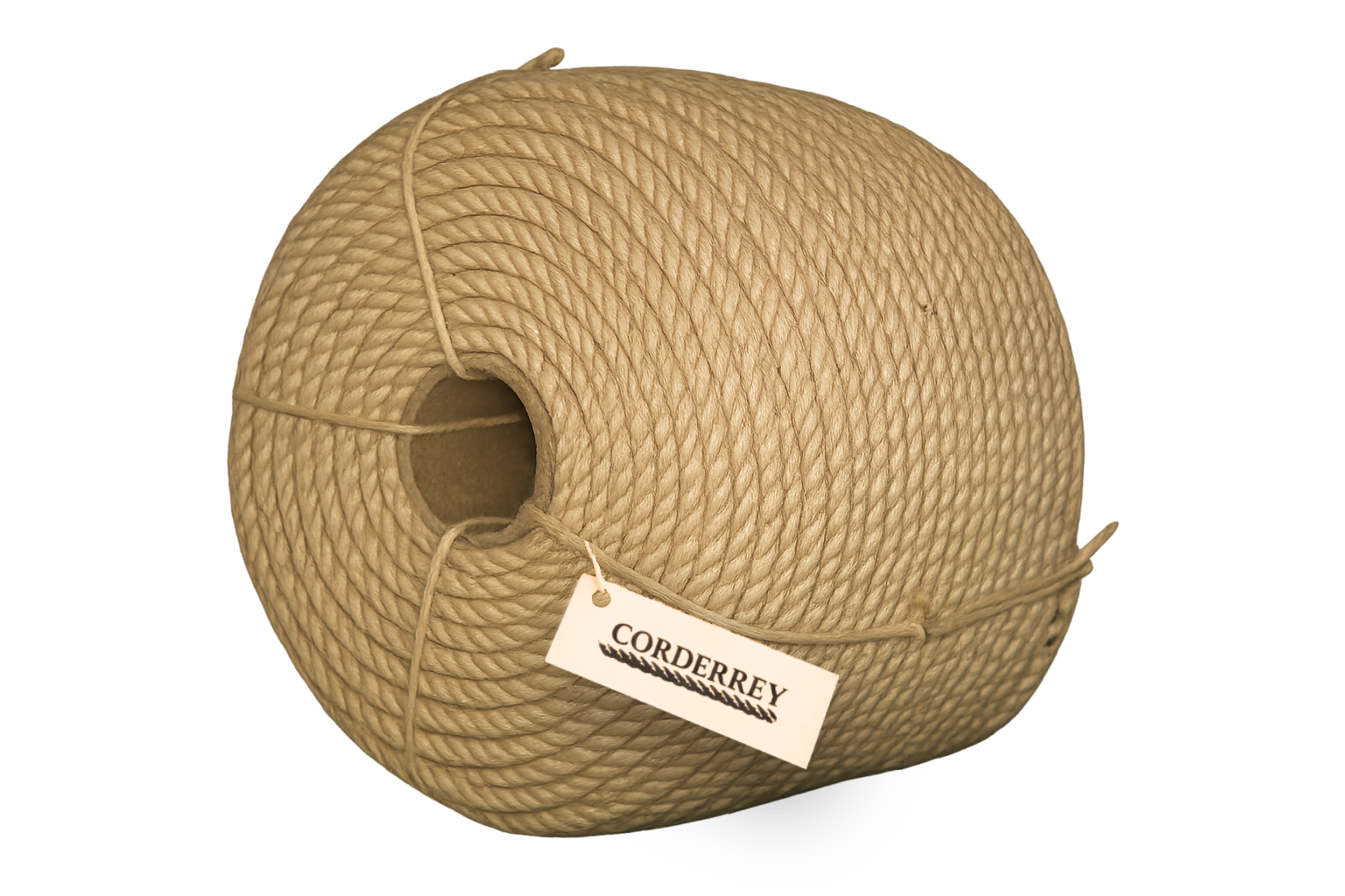 Rollo de Cuerda de Henequén / Ixtle / Sisal – Mecate Natural 13 mm (1/2") – 40 kg