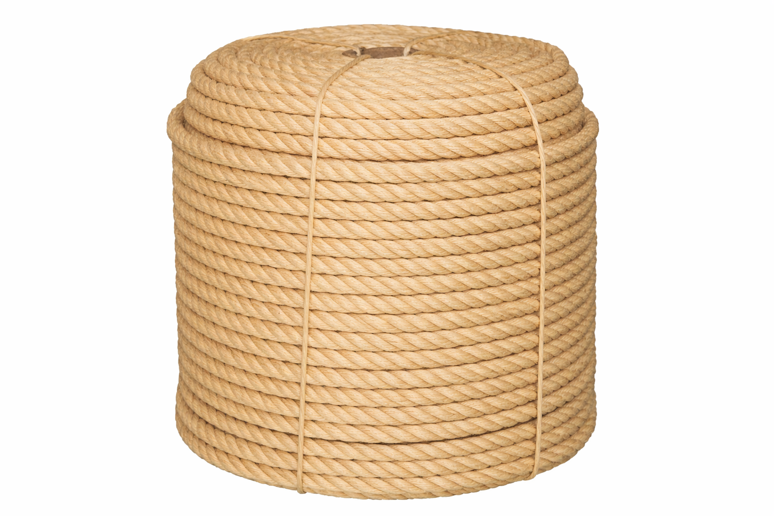 Rollo de Cuerda de Henequén / Ixtle / Sisal – Mecate Natural 16 mm (5/8") – 40 kg