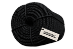 Rollo de Cuerda T2 Premium Negra con Protección UV – 19 mm (3/4")