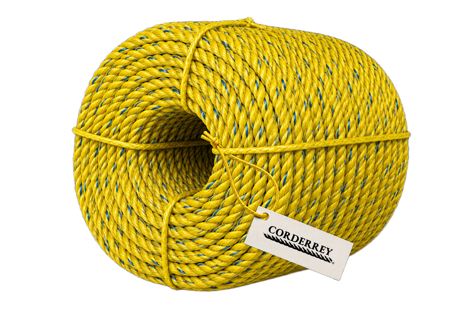 Cuerda de Polipropileno Reciclado Amarillo 16 mm (5/8")