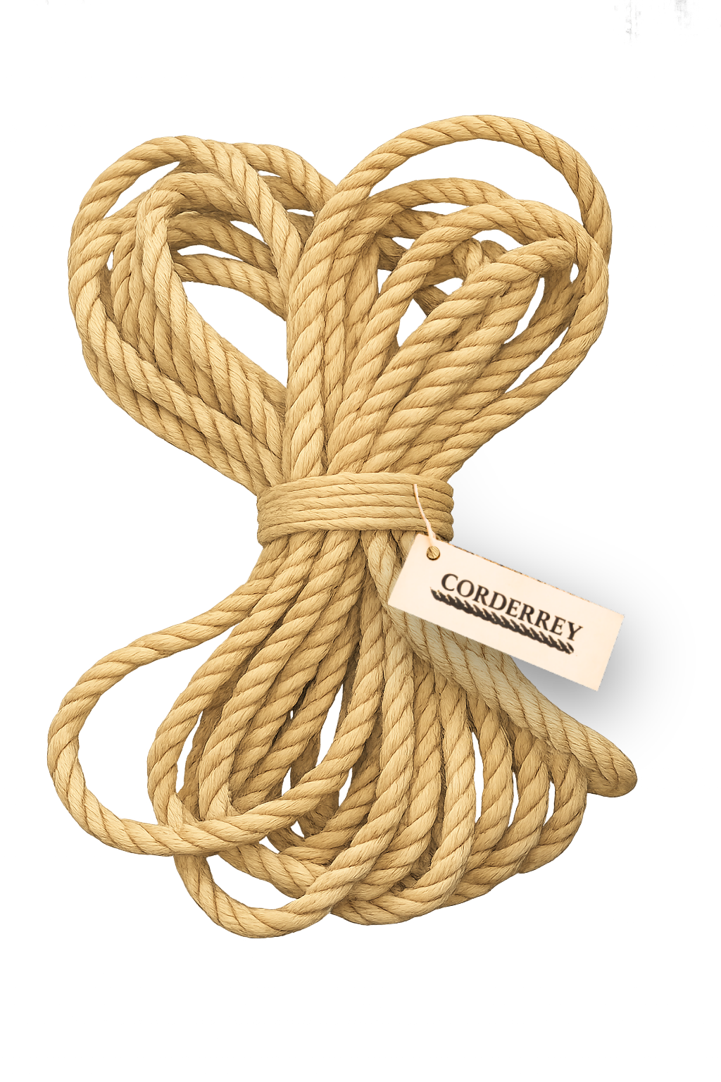 Rollo de Cuerda de Henequén / Ixtle / Sisal – Mecate Natural 16 mm (5/8") – 40 kg