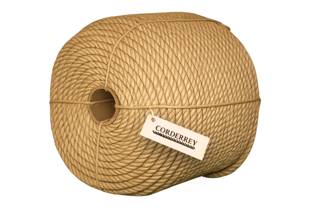 Rollo de Cuerda de Henequén / Ixtle / Sisal – Mecate Natural 16 mm (5/8")