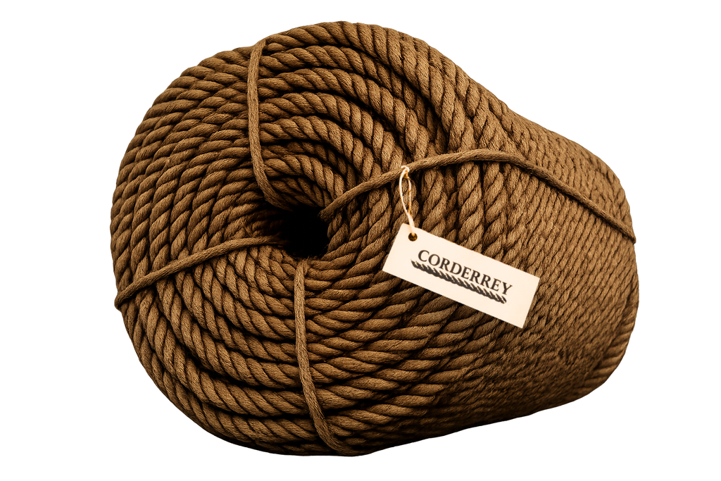 Roll of Natural Jute Rope 16 mm (5/8") – 40 kg 