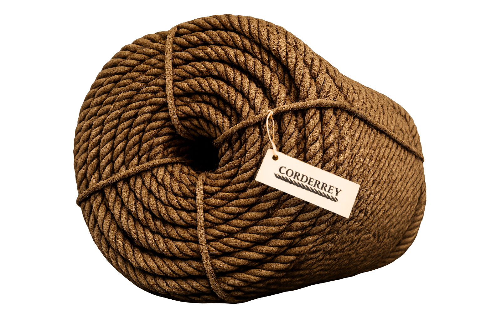 Rollo de Cuerda de Yute Natural 16 mm (5/8") – 40 kg