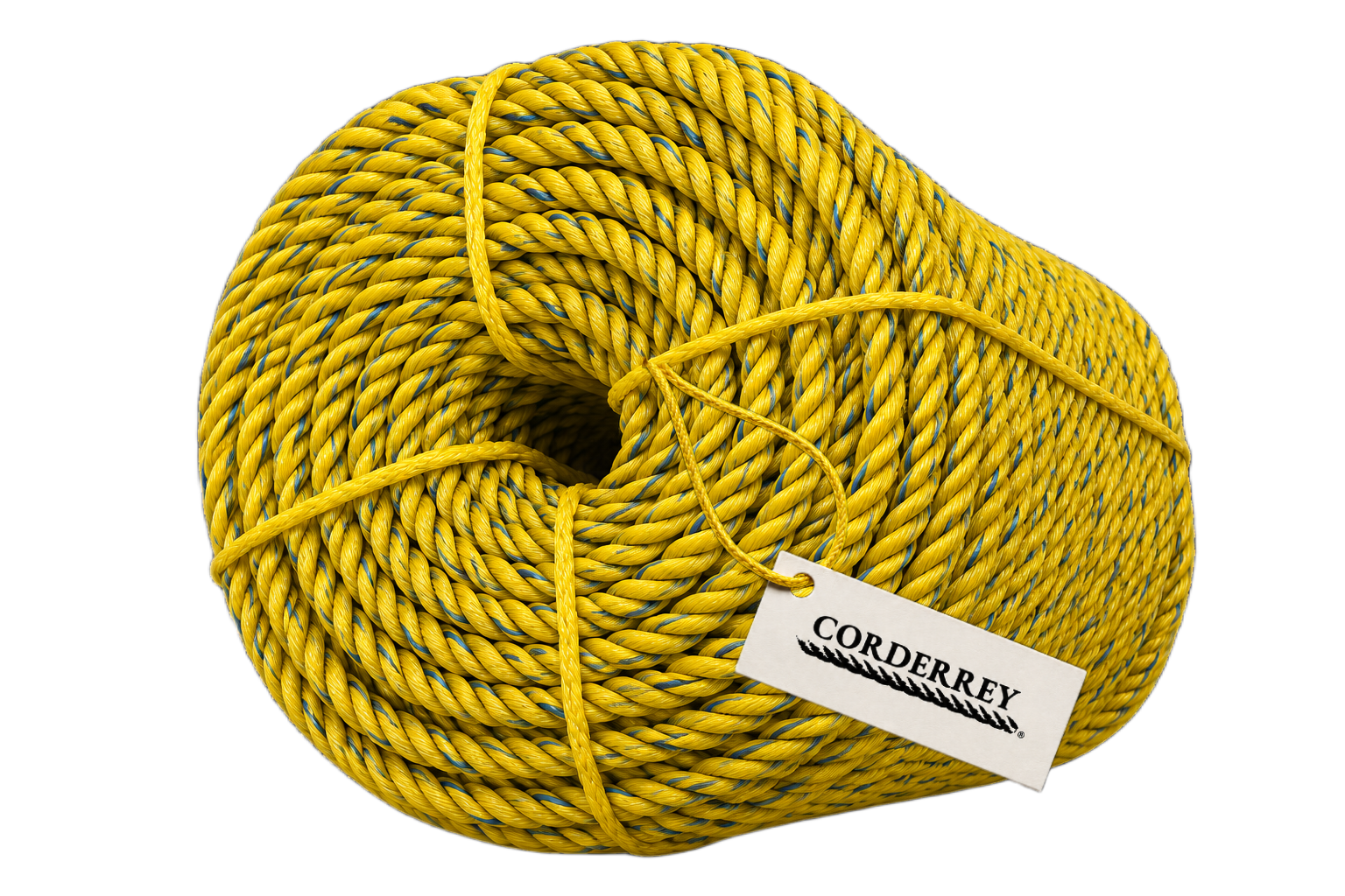 Cuerda de Polipropileno Reciclado Amarillo 19 mm (3/4")