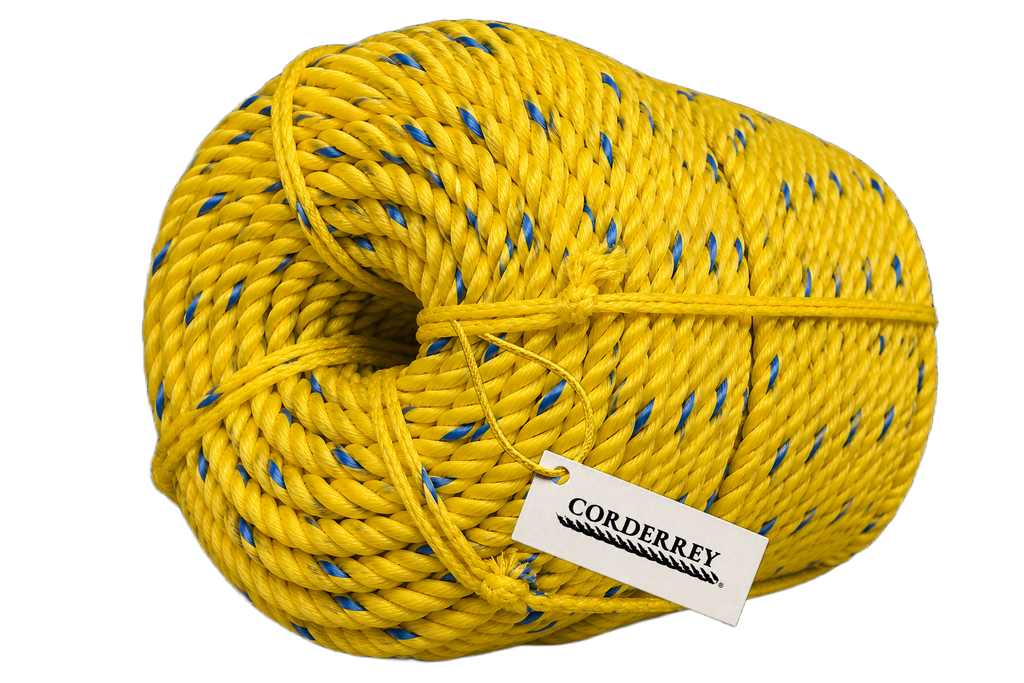 Cuerda de Polipropileno Reciclado Amarillo 25 mm (1")