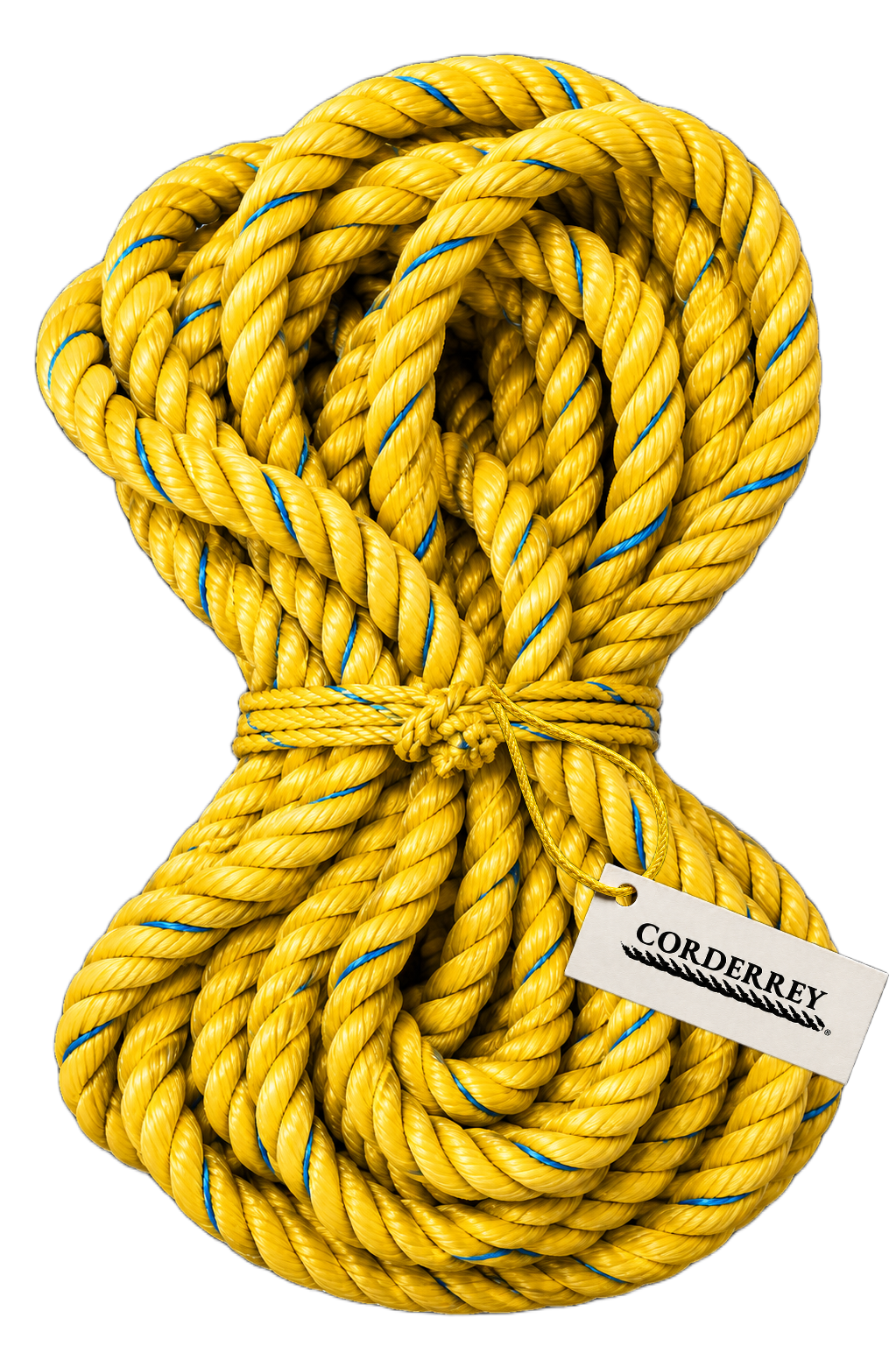 Cuerda de Polipropileno Reciclado Amarillo 25 mm (1")