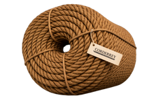 Cargar imagen en el visor de la galería, Rollo de Cuerda de Yute Natural 25 mm (1") – 100 kg
