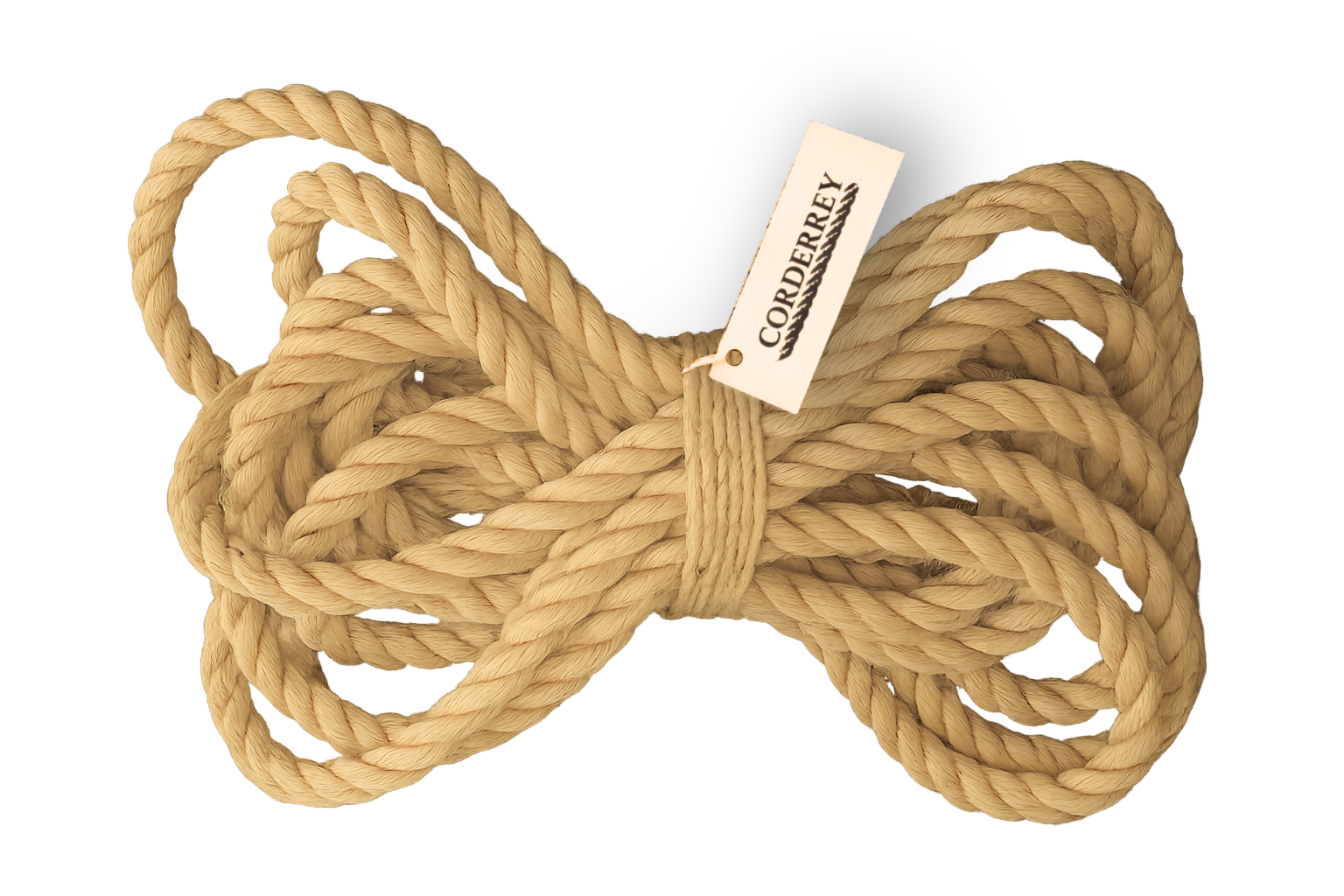 Rollo de Cuerda de Henequén / Ixtle / Sisal – Mecate Natural 25 mm (1") – 40 kg