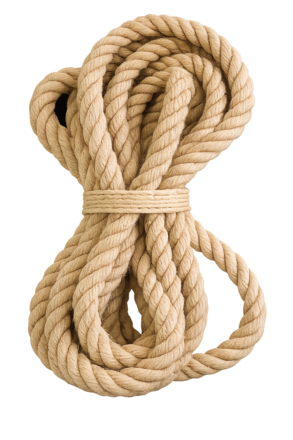 Roll of Henequen / Ixtle / Sisal Rope – Natural Twine 38 mm (1.5") – 100 kg 