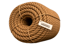 Cargar imagen en el visor de la galería, Rollo de Cuerda de Yute Natural 38 mm (1 1/2") – 100 kg
