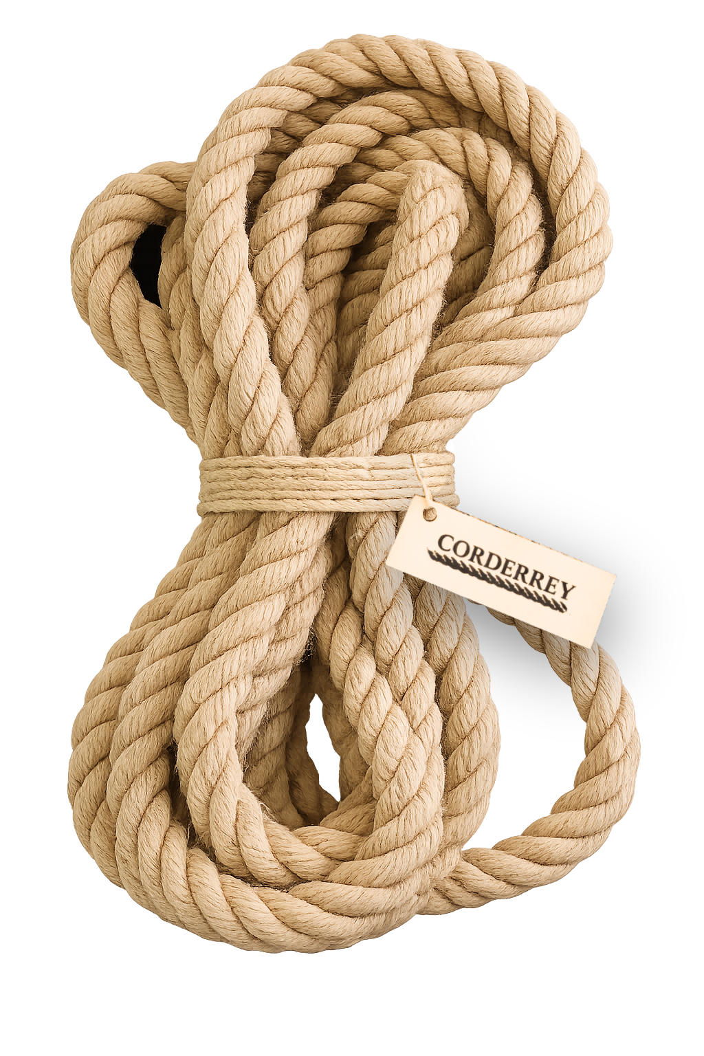 Rollo de Cuerda de Henequén / Ixtle / Sisal – Mecate Natural 38 mm (1.5") – 100 kg