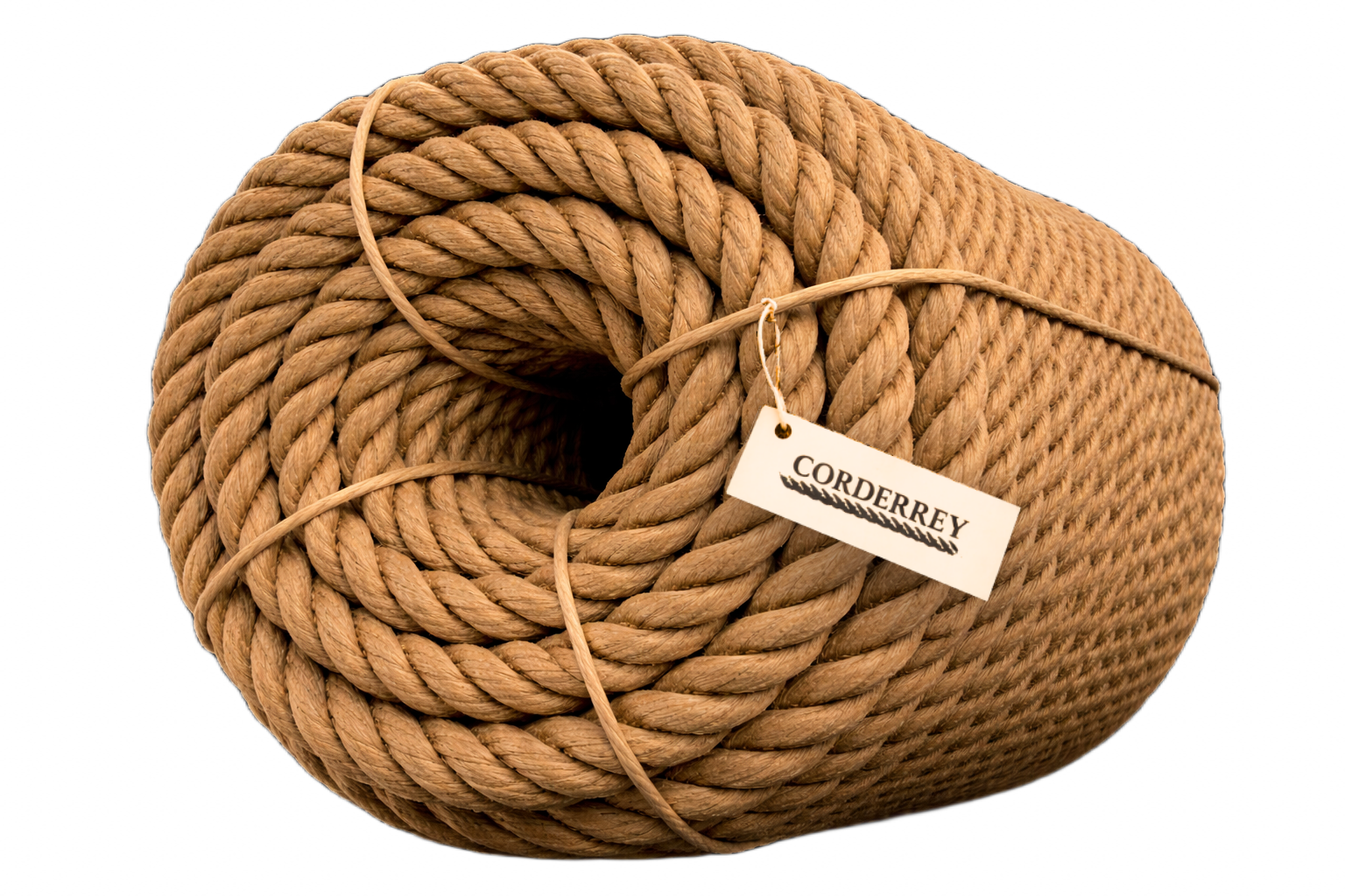 Rollo de Cuerda de Yute Natural 50 mm (2") – 100 kg