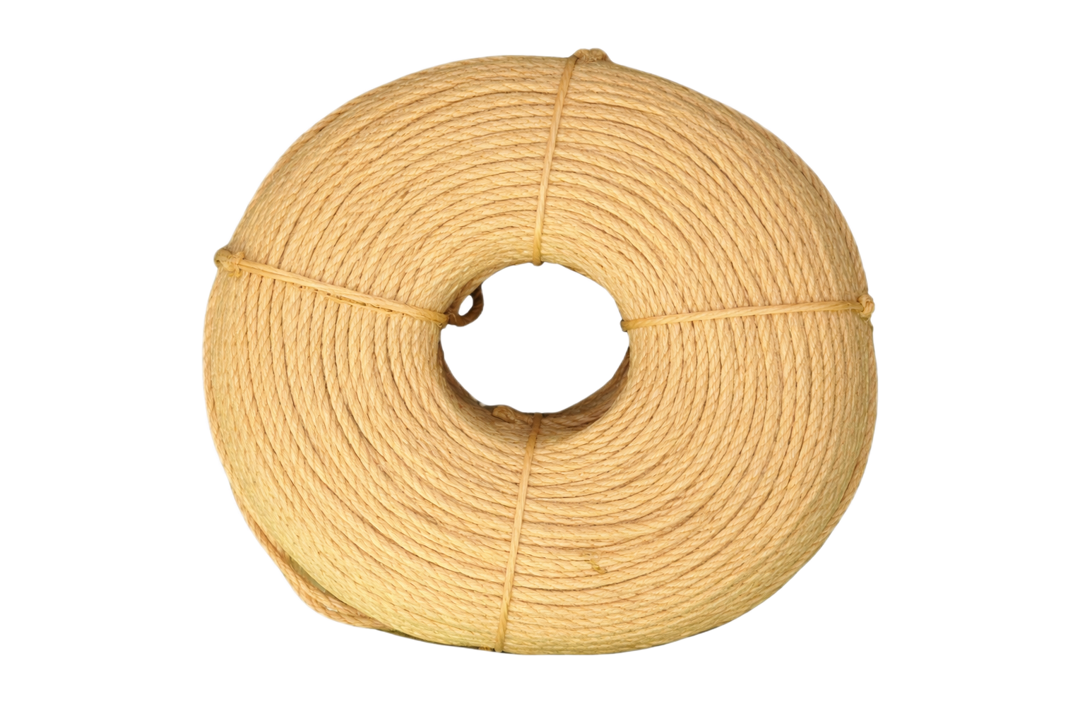Rollo de Cuerda de Henequén / Ixtle / Sisal – Mecate Natural 8 mm (5/16") – 25 kg