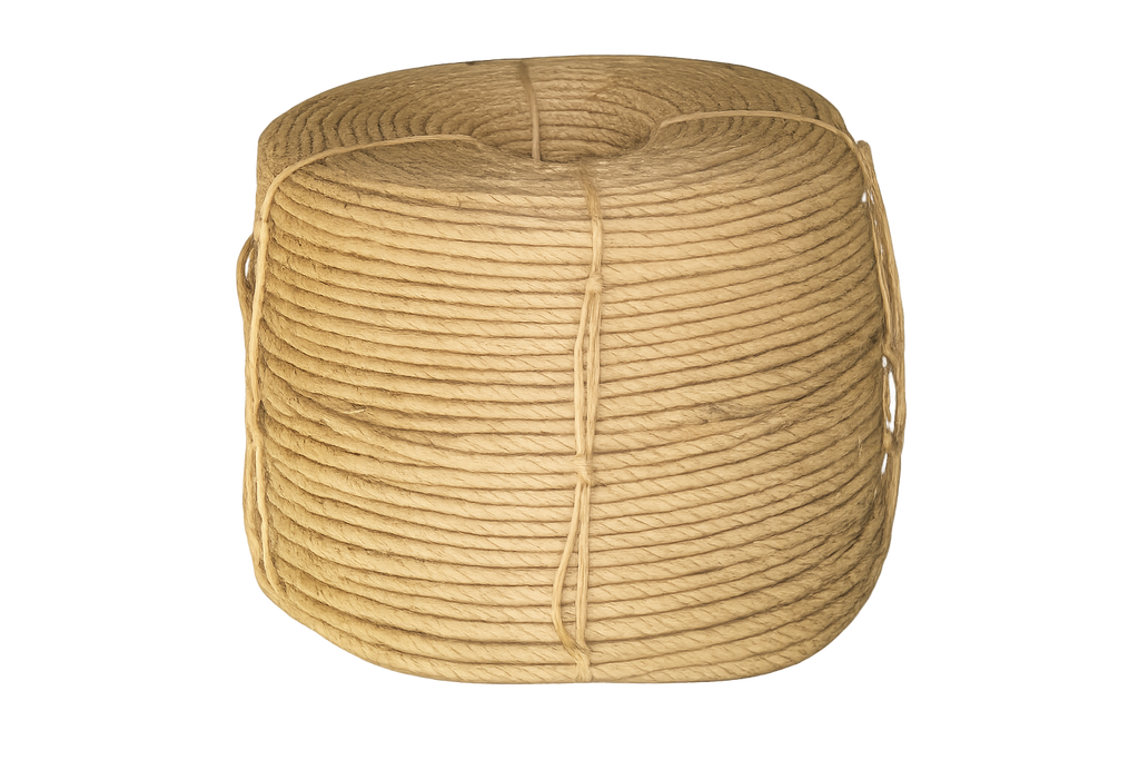 Roll of Henequen / Ixtle / Sisal Rope – Natural Twine 8 mm (5/16") – 25 kg