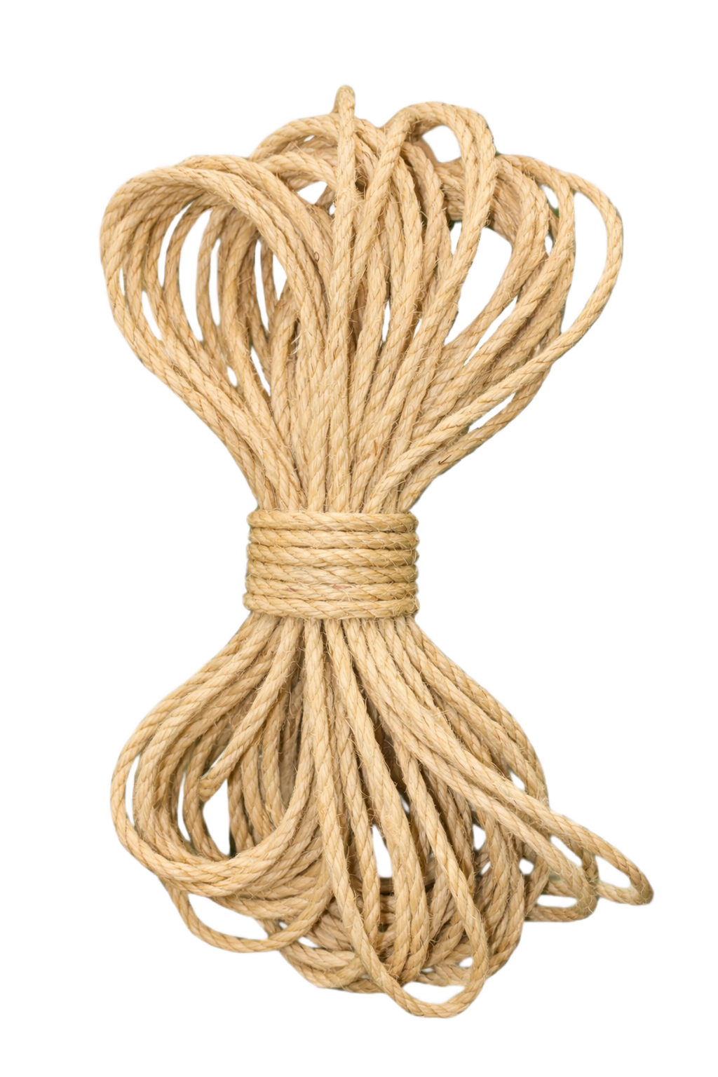 Rollo de Cuerda de Henequén / Ixtle / Sisal – Mecate Natural 8 mm (5/16") – 25 kg