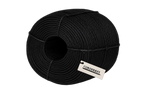Rollo de Cuerda Ecológica Premium Negra con Protección UV – 6 mm (1/4")