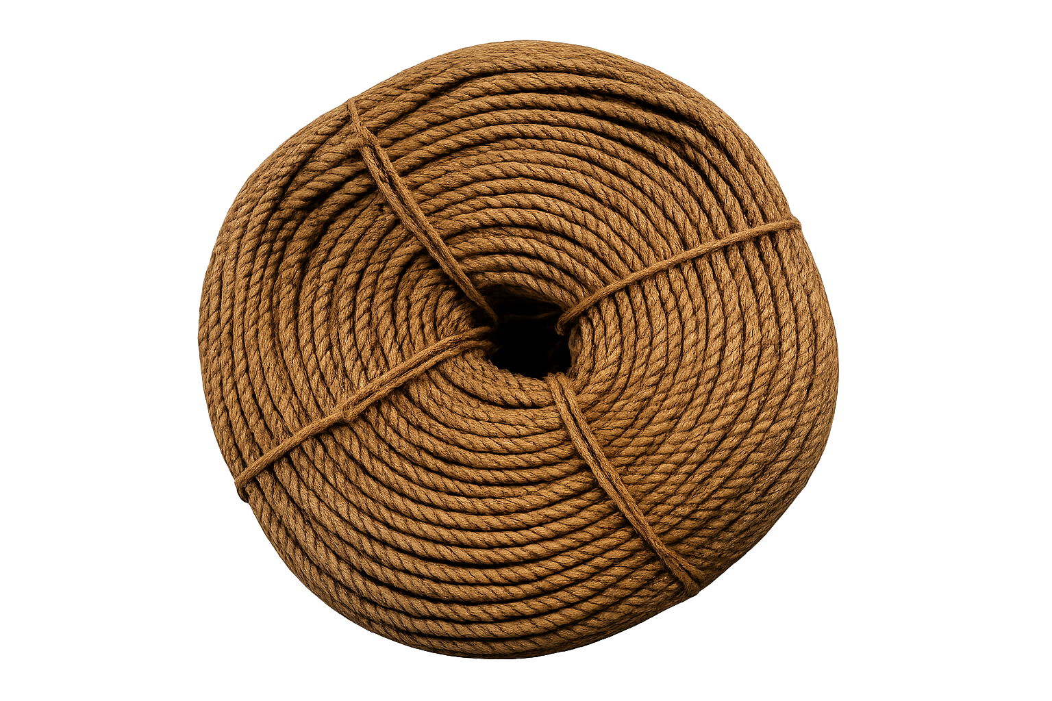 Rollo de Cuerda de Yute Natural 8 mm (5/16") – 25 kg