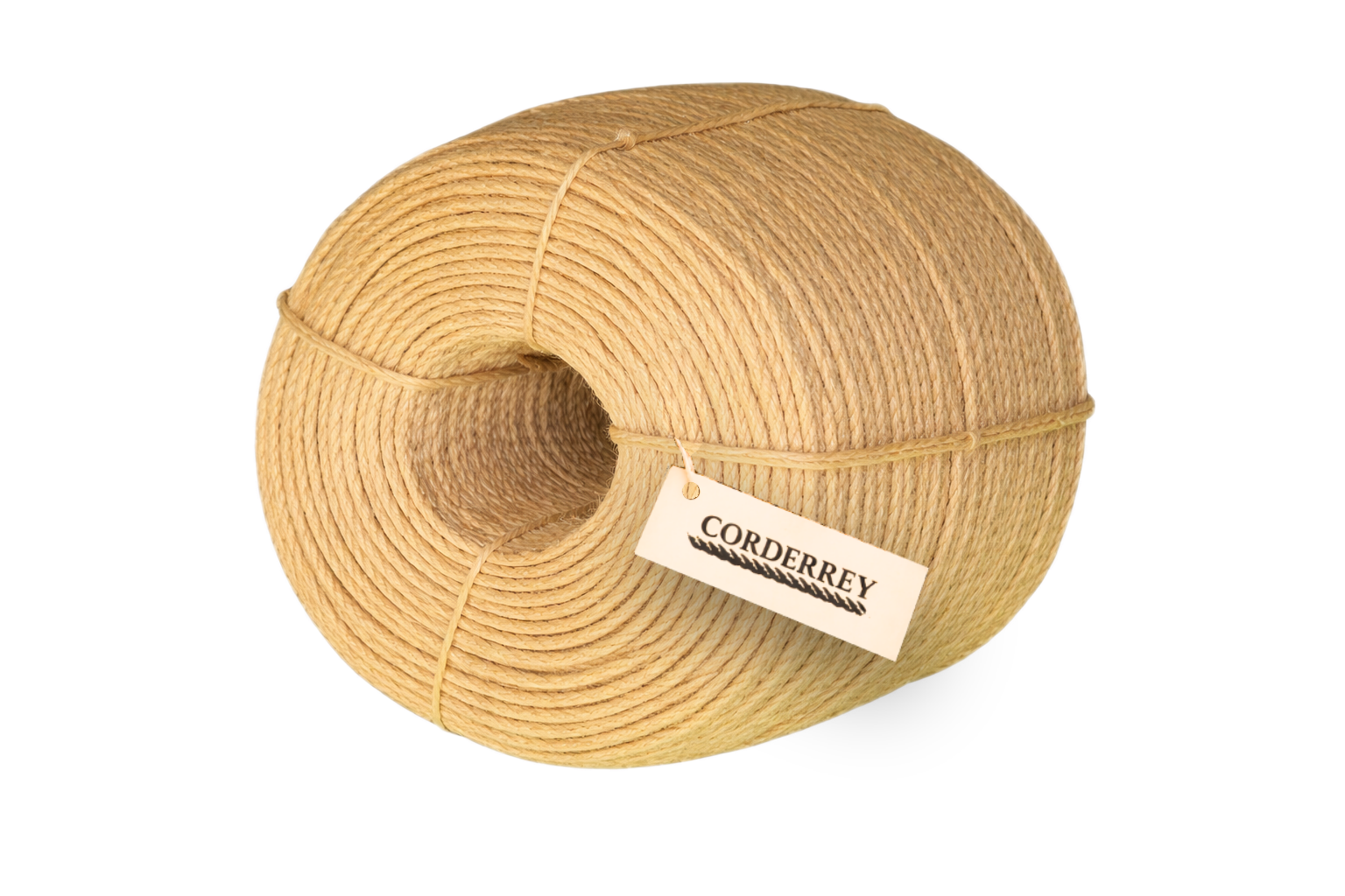 Rollo de Cuerda de Henequén / Ixtle / Sisal – Mecate Natural 8 mm (5/16") – 25 kg