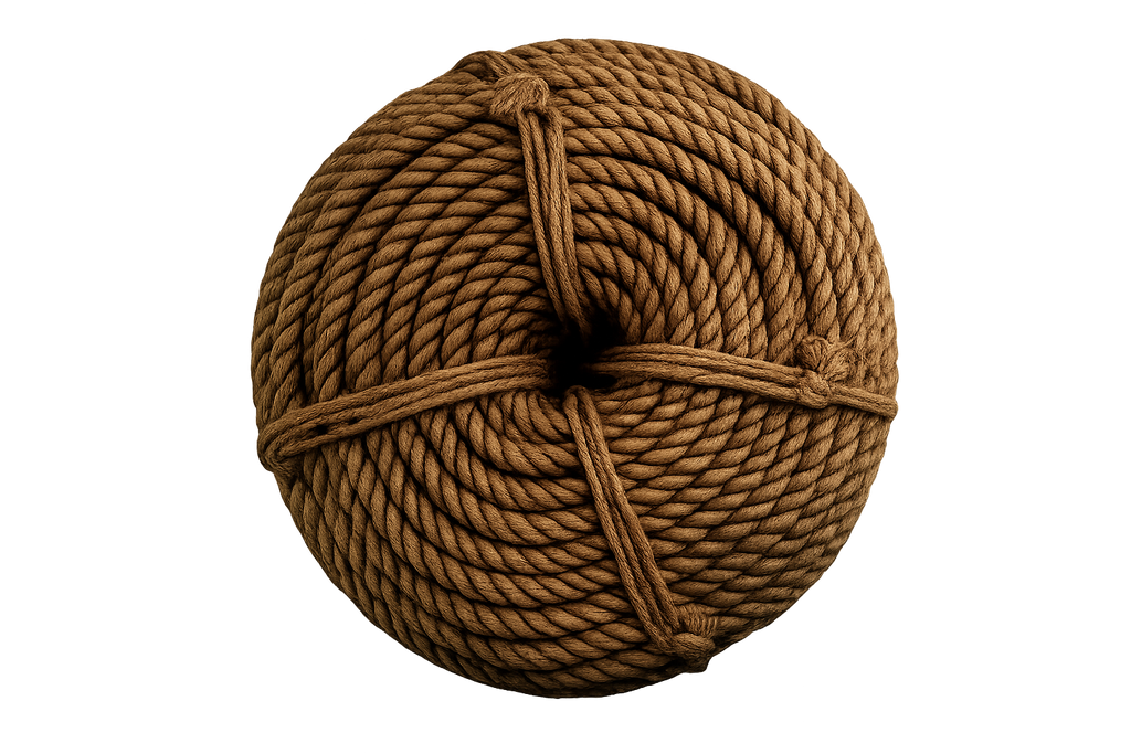 Rollo de Cuerda de Yute Natural 13 mm (1/2")