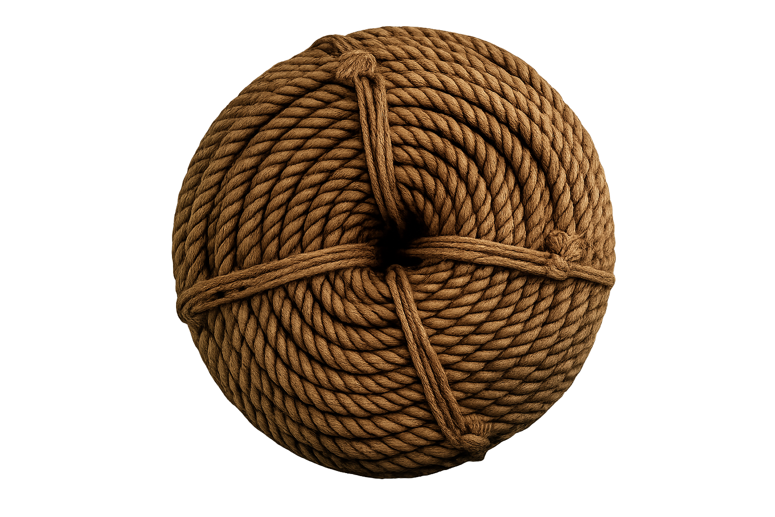 Rollo de Cuerda de Yute Natural 13 mm (1/2") – 40 kg