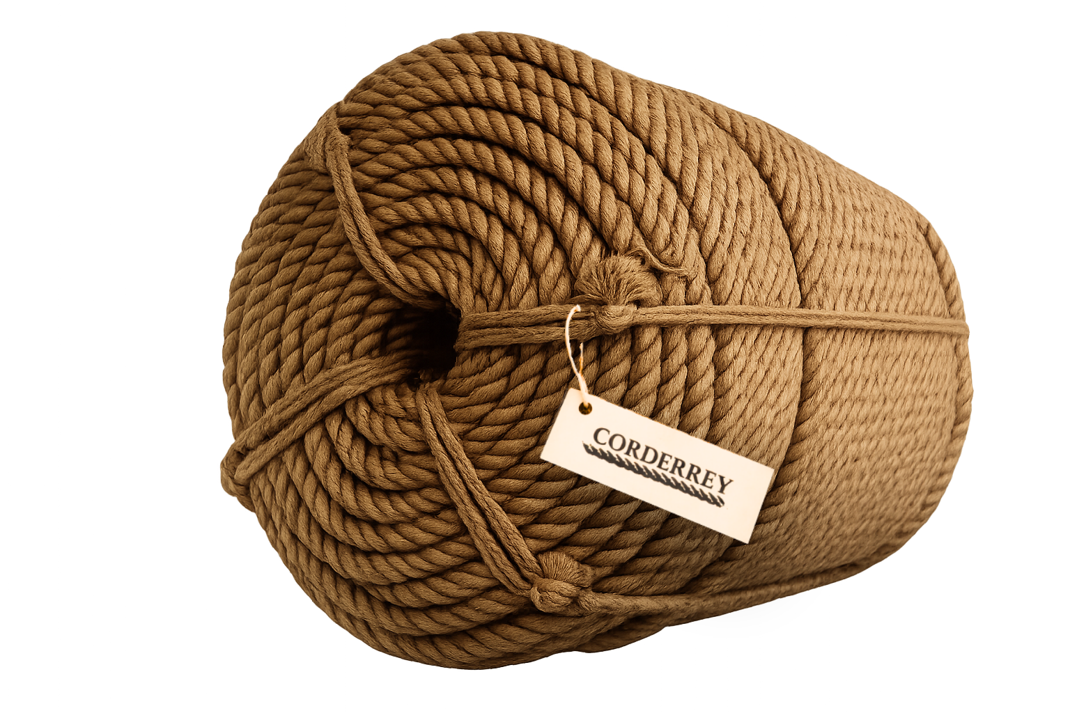 Rollo de Cuerda de Yute Natural 13 mm (1/2") – 40 kg