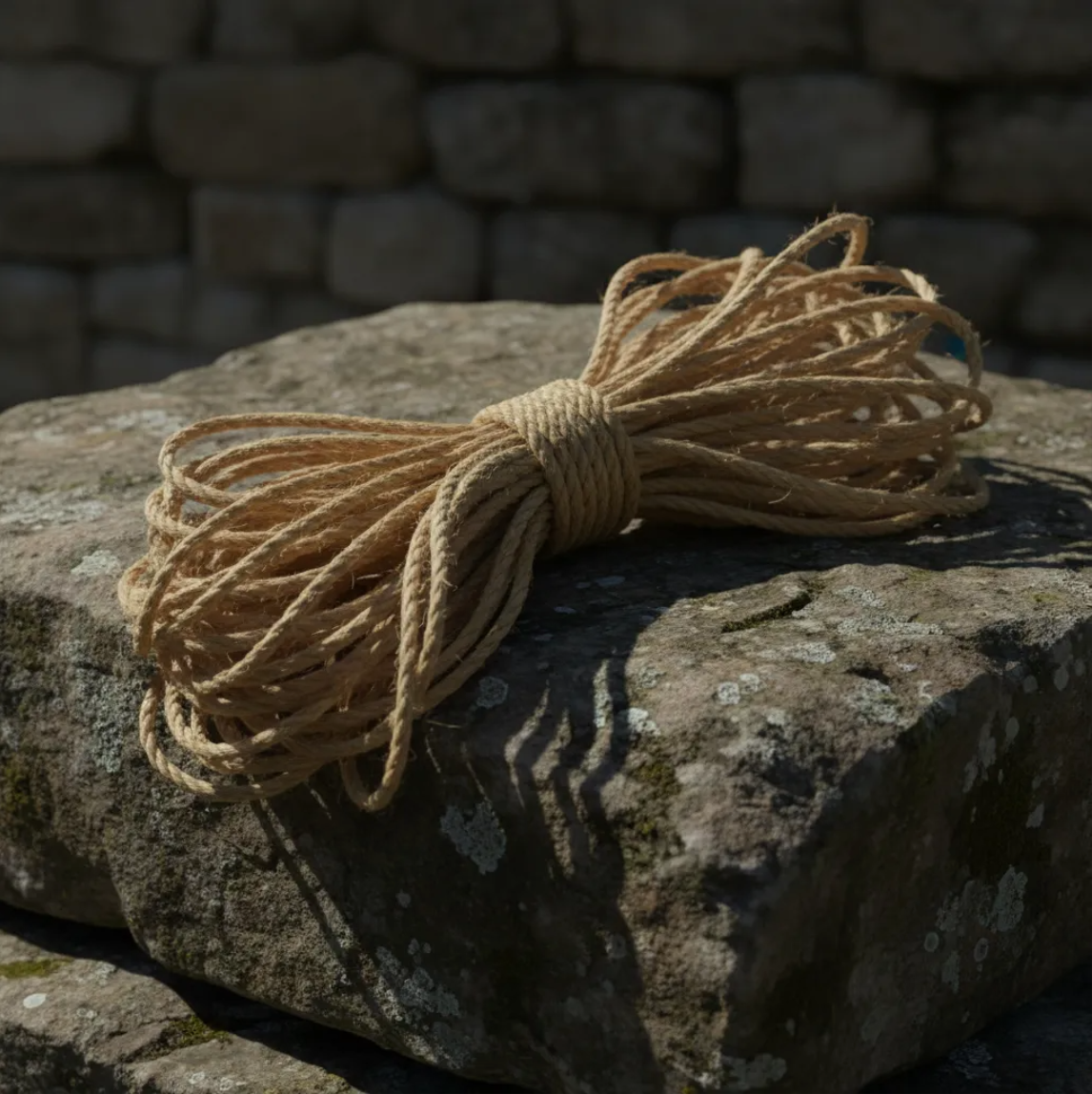 Rollo de Cuerda de Henequén / Ixtle / Sisal – Mecate Natural 10 mm (3/8") – 25 kg