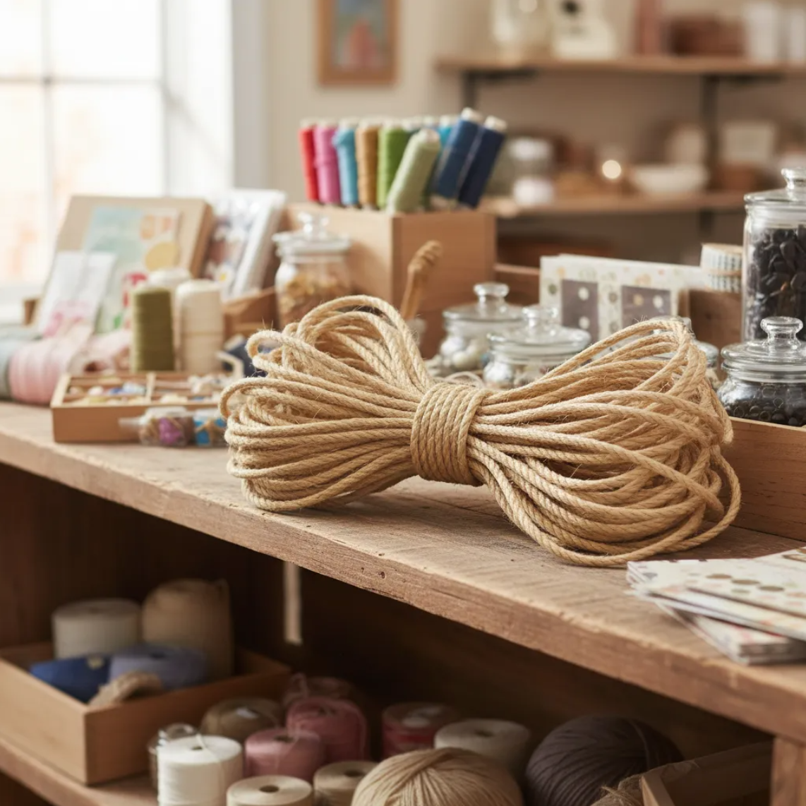 Rollo de Cuerda de Henequén / Ixtle / Sisal – Mecate Natural 10 mm (3/8") – 25 kg