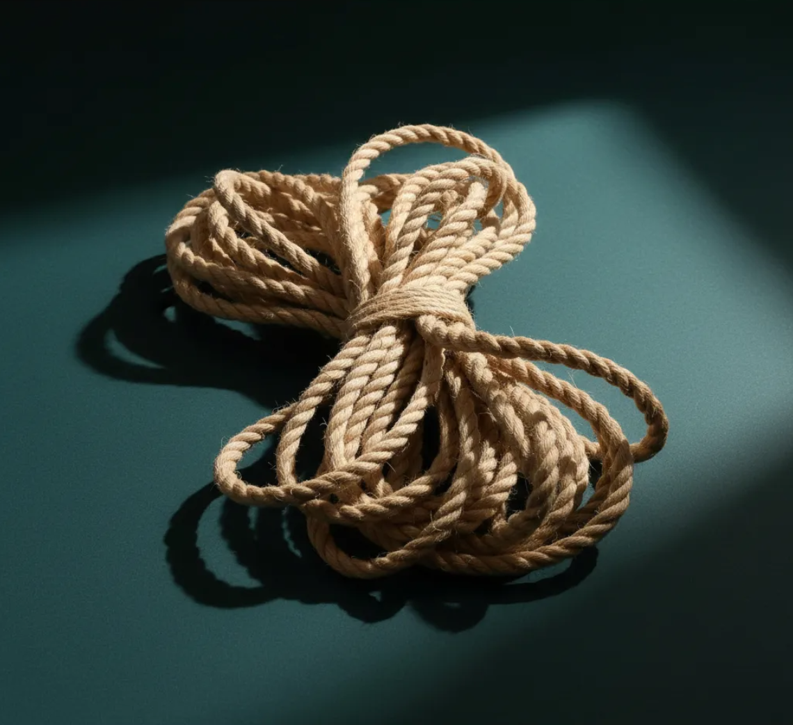 Rollo de Cuerda de Henequén / Ixtle / Sisal – Mecate Natural 16 mm (5/8") – 40 kg