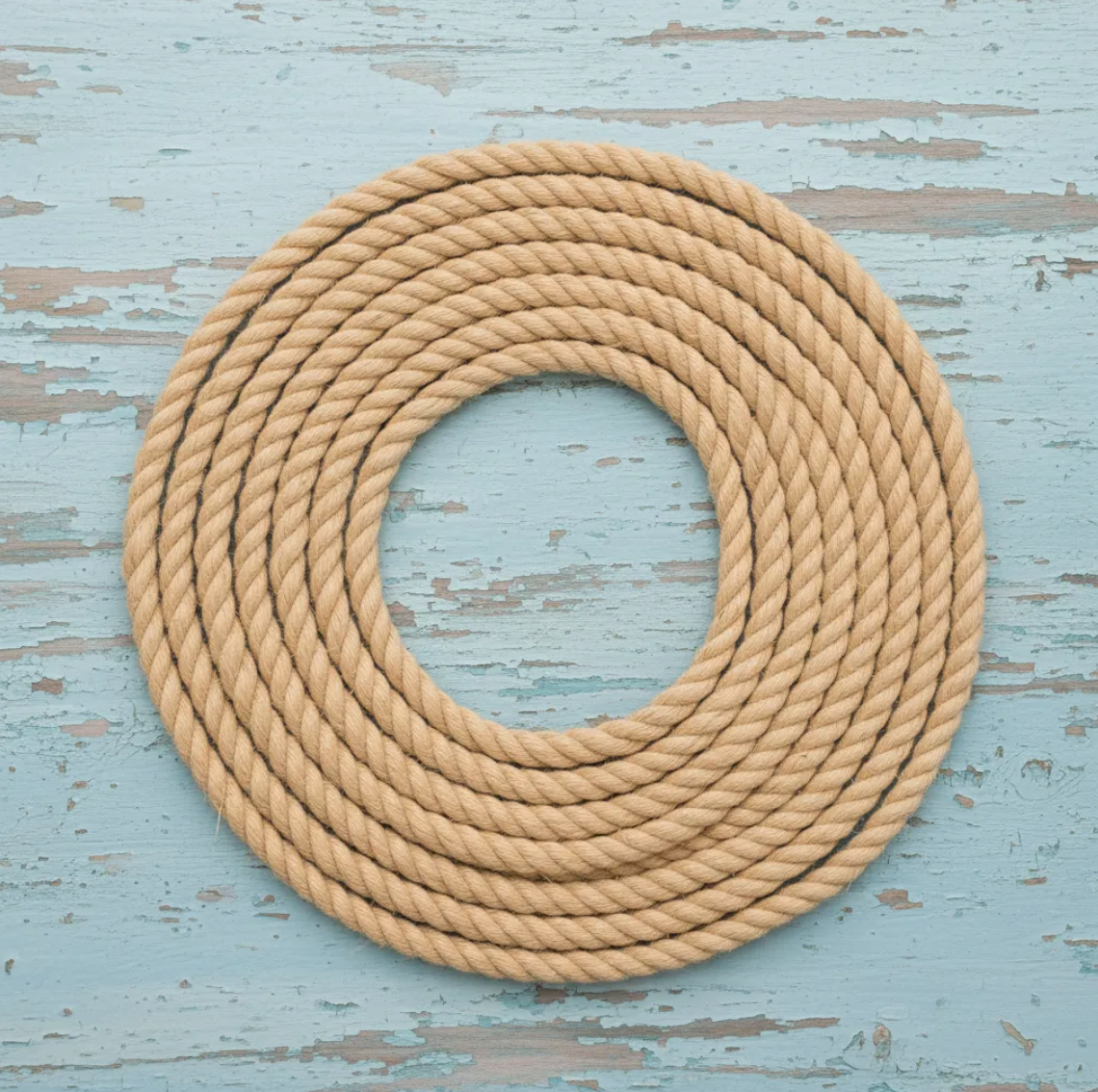 Rollo de Cuerda de Henequén / Ixtle / Sisal – Mecate Natural 16 mm (5/8") – 40 kg