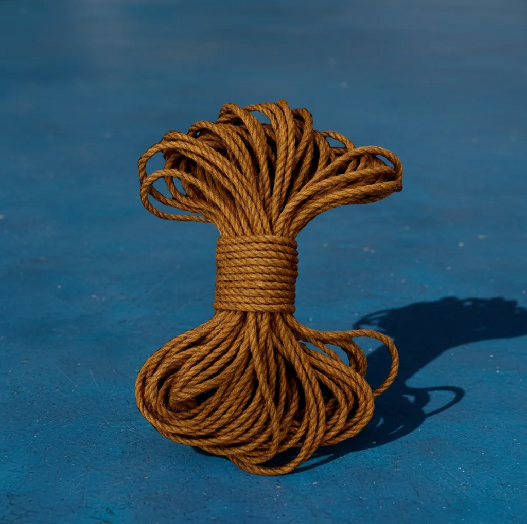 Rollo de Cuerda de Yute Natural 6 mm (1/4") – 25 kg