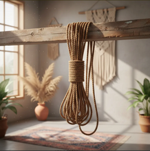 Cargar imagen en el visor de la galería, Rollo de Cuerda de Yute Natural 8 mm (5/16") – 25 kg
